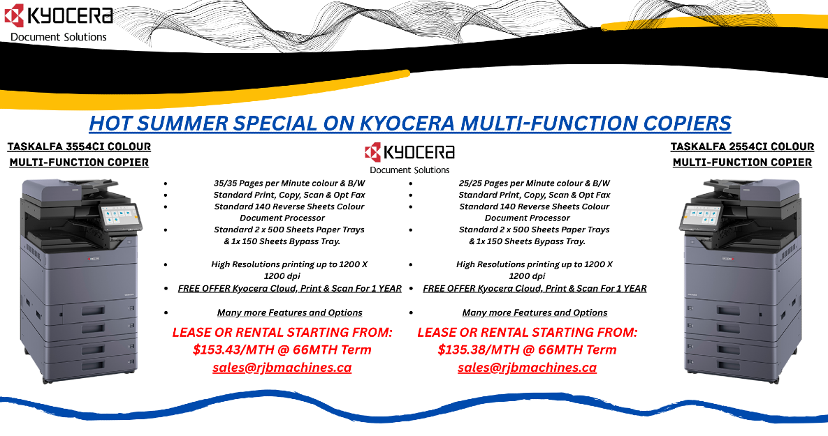 Kyocera ECOSYS Mono Multifunction Printers